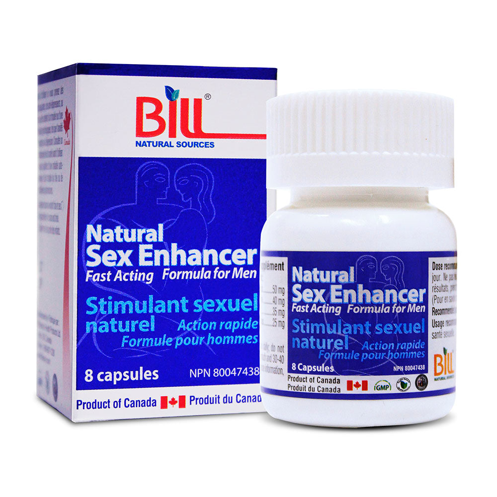 BILL Natural Sources® Natural Sex Enhancer 8 Capsules – Bill Natural  Sources®