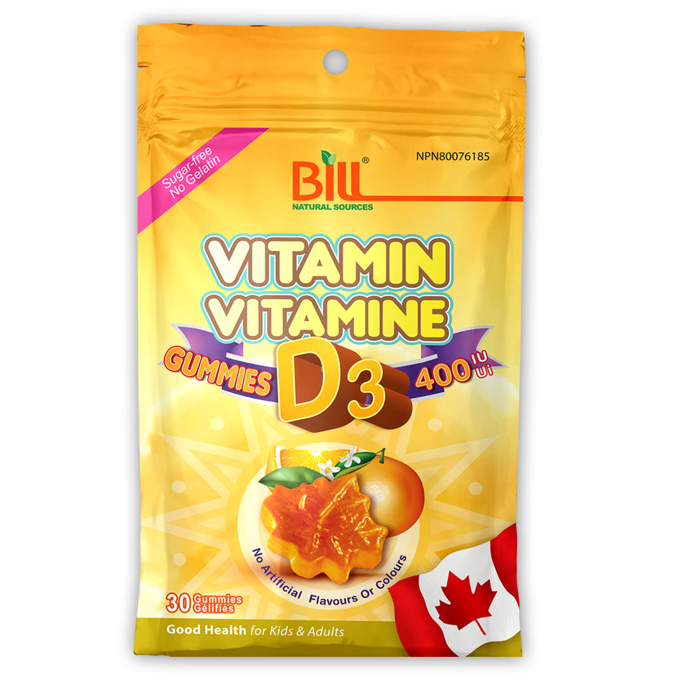 BILL Natural Sources® Vitamin D3 30 Gummies