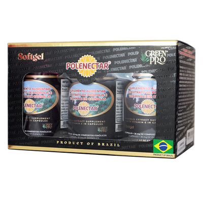 Polenectar® Green Bee Propolis VE 60 Capsules (6 bottles in a box)