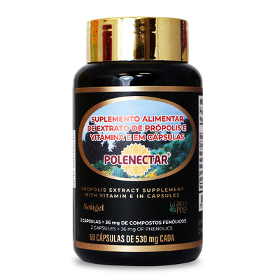 Polenectar® Green Bee Propolis VE 60 Capsules (6 bottles in a box)