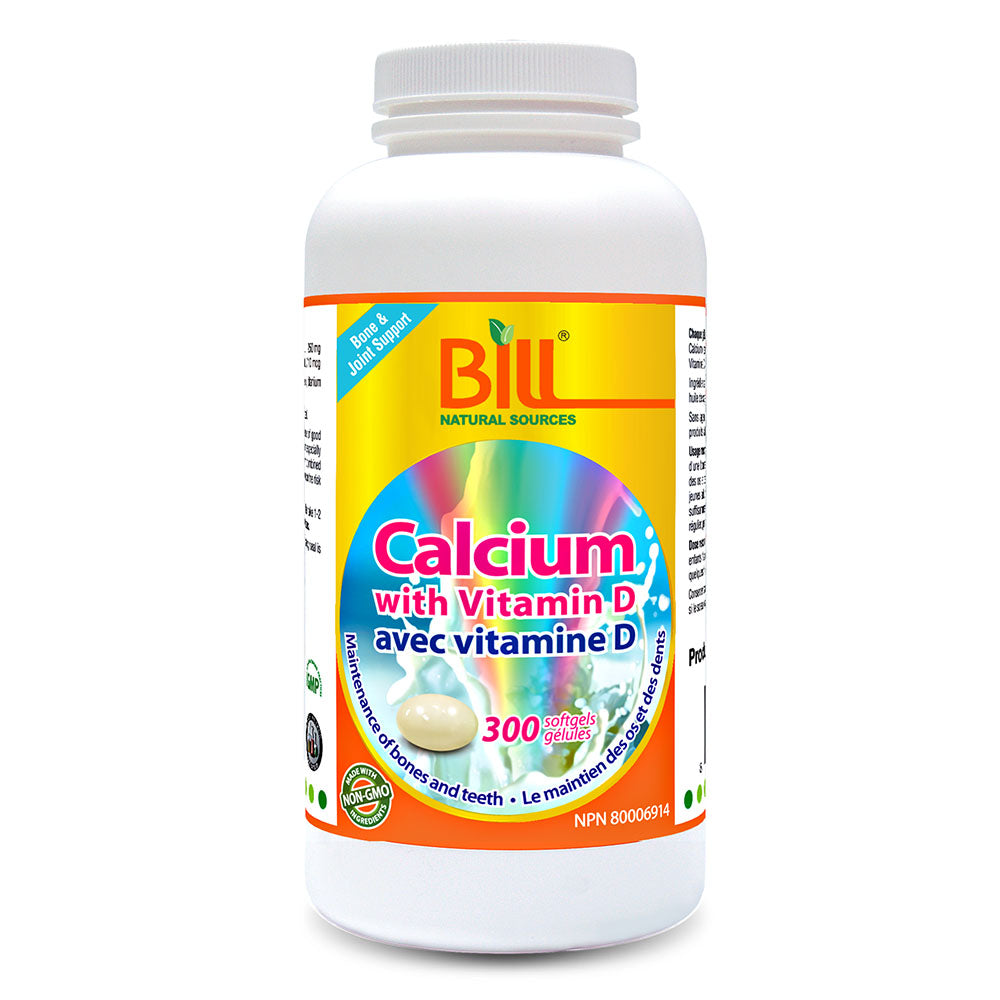 BILL Natural Sources® Liquid Calcium with Vitamin D3 softgels
