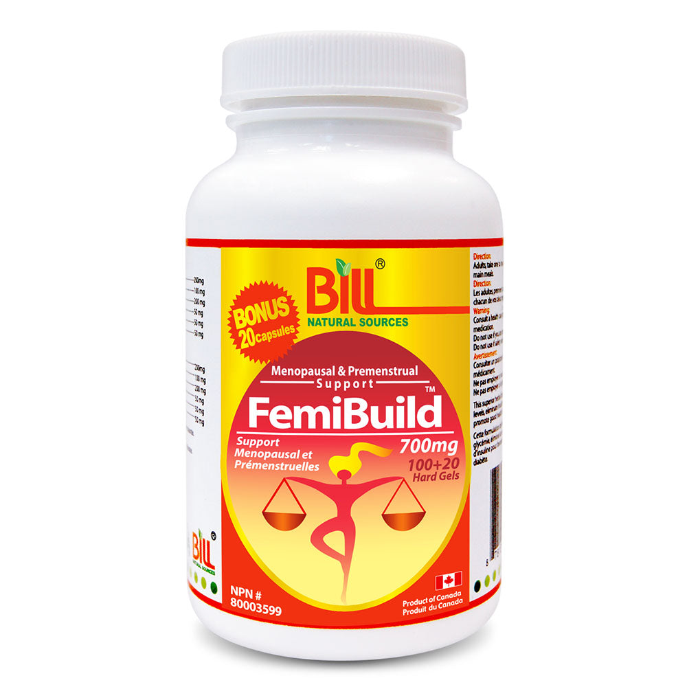 BILL Natural Sources® Femibuild™ 120 Capsules