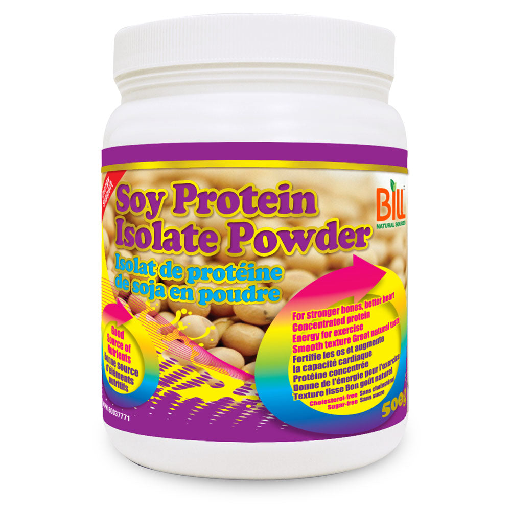 BILL Natural Sources® Soy Protein Isolate 500g in Bottle