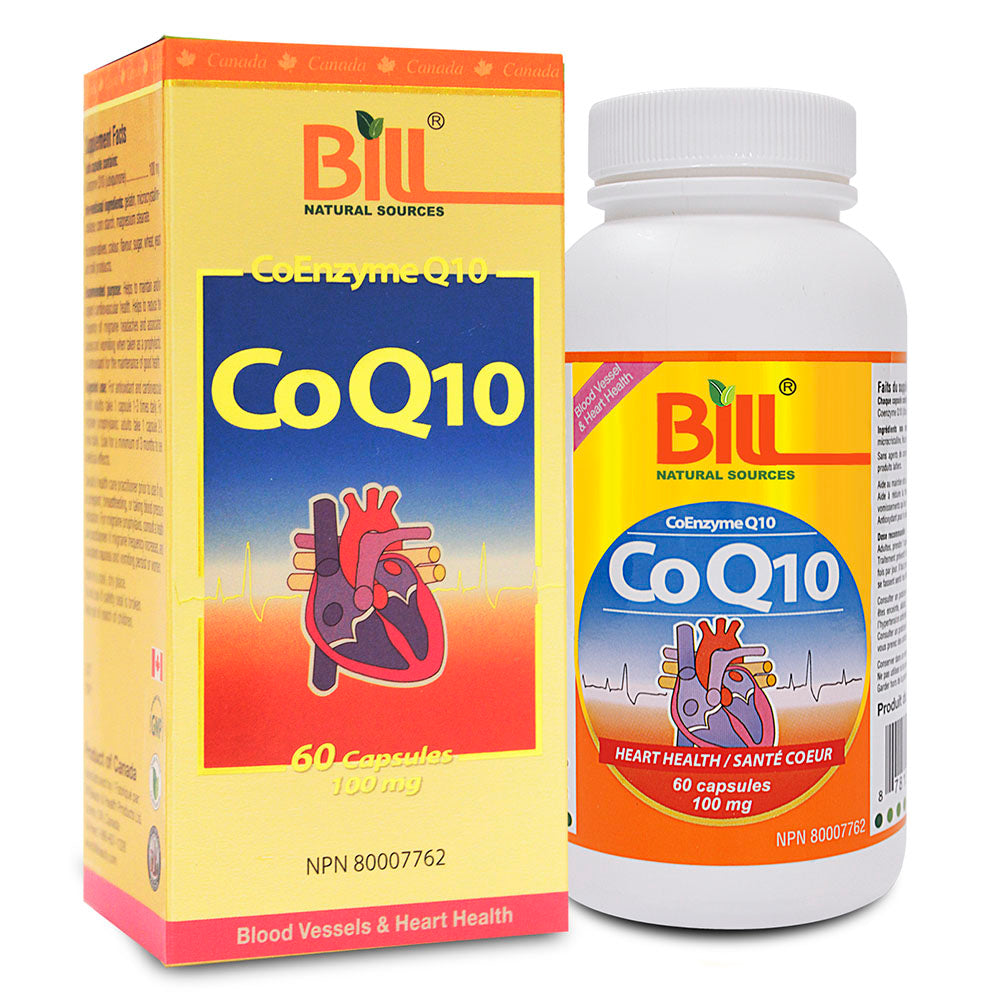 BILL Natural Sources® CoQ10 100mg Capsules
