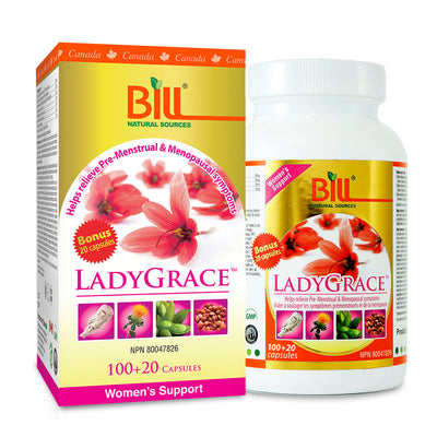 BILL Natural Sources® LadyGrace 120 Capsules