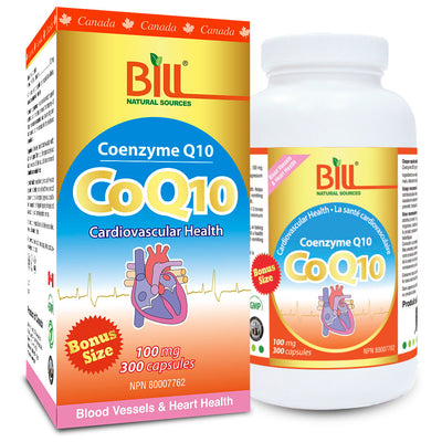 BILL Natural Sources® CoQ10 100mg Capsules